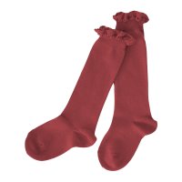 condor/靴下 子供 6ヶ月～2歳 レースエッジングカフ ニーソックス 卒業式 入学式 入園式/507088217