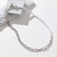 JON/ジョン JON デザインネックレス パールネックレス 鉄素材/507096746