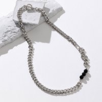 JON/ジョン JON デザインネックレス パールネックレス 鉄素材/507096746