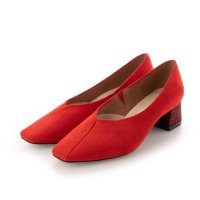 NEUE THE MARKET/ノイエ ザ マーケット NEUE THE MARKET 甲深チャンキーヒールパンプス/91405/507113978