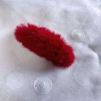 shoppinggo/ショッピングゴー shoppinggo ファーカラー BIGオーバルヘアクリップ ヘアピン ヘアアクセサリー 大きめ ヘア留め 前髪 オシャレ/507123782