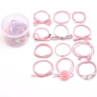 shoppinggo/ショッピングゴー shoppinggo ヘアゴム パール おしゃれ つめ放題 ヘアアクセサリー リボン結び シンプル 髪留め/507123831