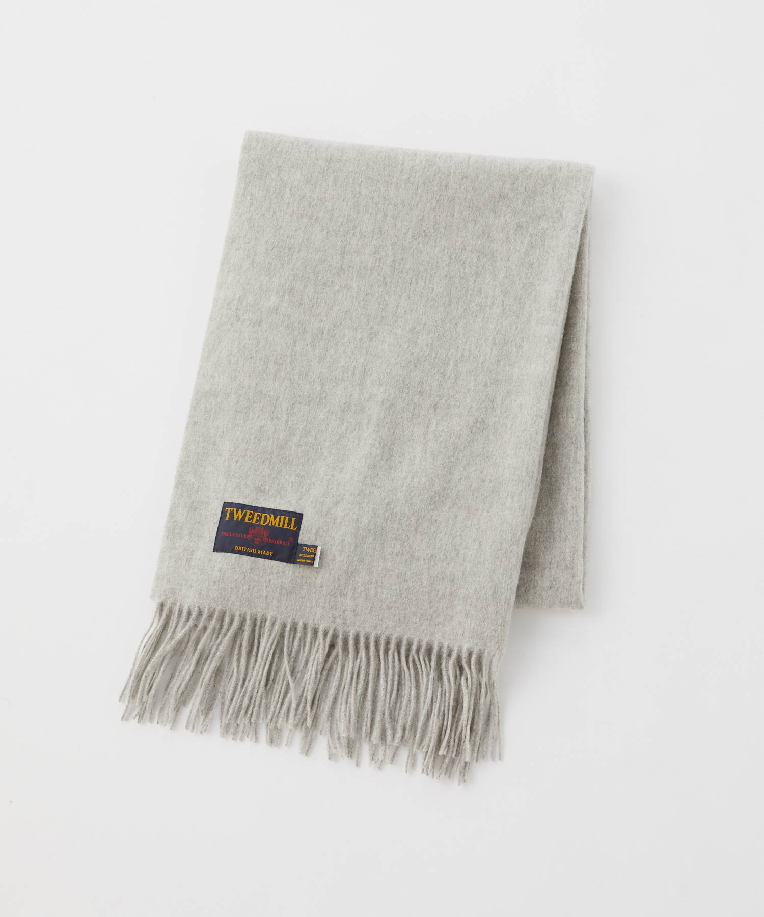 TWEEDMILL ツイードミル マフラー Lambswool Knee Rug W/Pin TWEED MILL 【当店別注】 ツイードミル TWEEDMILL 70-190