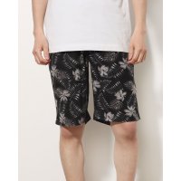 STYLEBLOCK/スタイルブロック STYLEBLOCK ミニ裏毛裏使いウェストリブ総柄プリントショーツ(モノトーン)/507131311