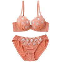 palissee/パリーゼ Palissee ニュアンスラメフラワー3/4モールドカップブラ＆ショーツ 【返品不可商品】/507132408