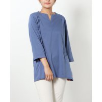 DEBUT/デビュー DEBUTTO シルケットキーネックカットソー/507158349