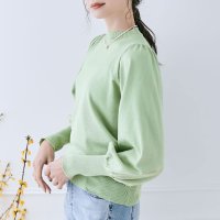 KiraKiraShop/キラキラショップ KiraKiraShop ニット《パフスリーブコットンニット 全5色》 ［jet0059］/507159543