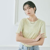 KiraKiraShop/キラキラショップ KiraKiraShop トップス《ラメサテンプリーツトップス 全4色》 ［jks0205］/507159595