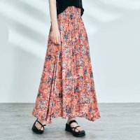 KiraKiraShop/キラキラショップ KiraKiraShop スカート《サス付き総柄フレアスカート 全6柄 2サイズ》 ［job0014］/507159663