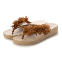 Tomieco/トミエコ Tomieco シフォンのお花が付いたリゾートサンダル 足元も華やかになり楽しさUP!/507161116
