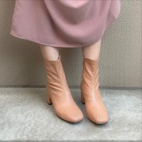 Tomieco/トミエコ Tomieco スクエアトゥ ショートブーツ/507161286