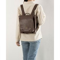 Tomieco/トミエコ Tomieco LEATHER スクエア型リュック 本革 マルチカラー/507161848