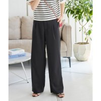 KOBE LETTUCE/コウベレタス KOBE LETTUCE ハイウエストストレートワイドタックパンツ [M3942]/507172191