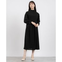 Anna Nicola/アンナニコラ Anna Nicola ボトルネックアシンメトリーギャザーワンピース/507216838