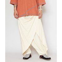 CAYHANE/【チャイハネ】パミナスMEN'S変形ラップワイドパンツ ブルー/507232774