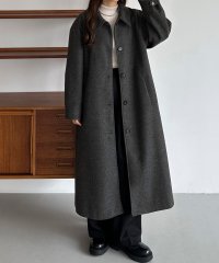 callautia/カラウティア callautia callautia コクーンスリーブステンカラーロングコート/507509546