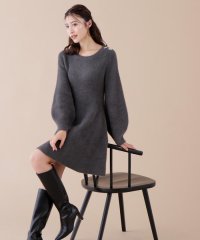 JILL by JILL STUART/リボンビジューニットミニワンピース/507510982