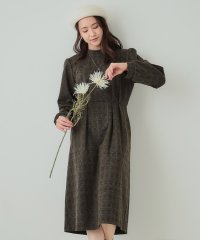 SHOO・LA・RUE　DRESKIP/シューラルー／ドレスキップ SHOO・LA・RUE/DRESKIP 【SーLL】グレンチェックウエストタックワンピース/507512655