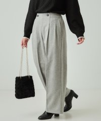 SHOO・LA・RUE　DRESKIP/シューラルー／ドレスキップ SHOO・LA・RUE/DRESKIP あったか 柄アソートタックワイドパンツ/507512656