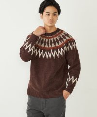 SHIPS Colors  MEN/SHIPS Colors:〈手洗い可能〉ジャカード モール ニット/507512688