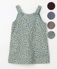 KUMIKYOKU KIDS/【100cm】モノトーンフラワーコーデュロイ ワンピース/507513392