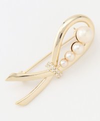 J.PRESS LADIES/ハーフリボン ブローチ/507513438
