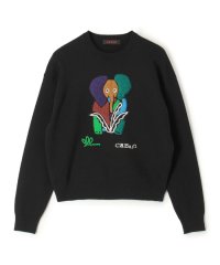 CABaN /CABaN コットンカシミヤ Elephantエンブロイダリークルーネックプルオーバー/507513457