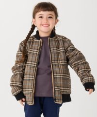 SHIPS Colors  KIDS/SHIPS Colors: 90～140cm / リバーシブル ボア ボマージャケット チェック◇/507513550