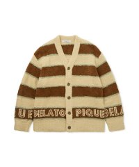 GELATO PIQUE HOMME/【HOMME】パウダーマカロンボーダーカーディガン/507513814