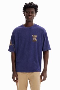 Desigual/デシグアル Desigual アシッドウォッシュ リラックスTシャツ/505380693