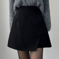Louere/ルエレ Louere Louere インナーパンツ付ラップ風ミニスカート/506726651