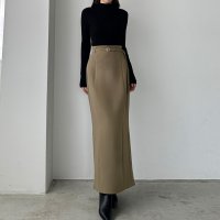 Louere/ルエレ Louere Louere 細ベルト付きハイウエストタイトスカート/506726653