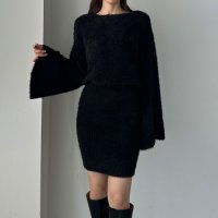 Louere/ルエレ Louere Louere ミニニットワンピース/506726658
