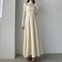 Louere/ルエレ Louere Louere ウエストタックフレアキャミワンピース/506726660