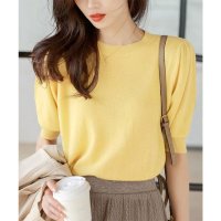 miniministore/ミニミニストア miniministore サマーニット パフスリーブ プルオーバー/506844963