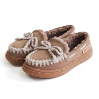 MINNETONKA/ミネトンカ MINNETONKA ニットステッチボアモカシン 24m08－gg/506883951