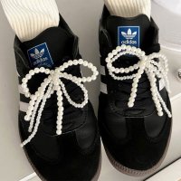 REAL STYLE/リアルスタイル REAL STYLE シューパーツ シューズピアス アクセサリー チャーム スニーカー 靴 フェイクパール リボン レディース 2個セット おし/506886769