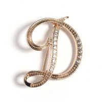 REAL STYLE/リアルスタイル REAL STYLE ブローチ ピン イニシャル 卒業式 おしゃれ 入学式 レディース アクセサリー 入園式 結婚式 アルファベット ゴールド /506886788