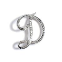 REAL STYLE/リアルスタイル REAL STYLE ブローチ ピン イニシャル 卒業式 おしゃれ 入学式 レディース アクセサリー 入園式 結婚式 アルファベット シルバー /506886789