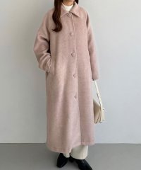 callautia/カラウティア callautia callautia ステンカラーシャギーコート/506887365