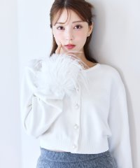 eimy istoire/エイミーイストワール eimy istoire フェイクフェザーカフスカーデ/506892814