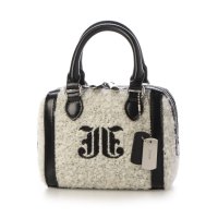 UNGRID bag/アングリッド Ungrid JJ刺繍 もこもこマイクロミニボストンバッグ(ドッグプレートチャーム付き）/506893763