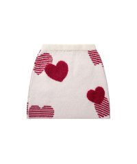 HOOK/フック HOOK 【HOOK】for girls ハート立体刺繍ニットミニスカートセットアップ可能/506894125