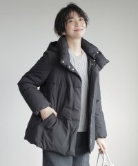 J.PRESS LADIES（LARGE SIZE）/【洗える】ブラッシュドマルチポリ ショート ダウンコート/506897863