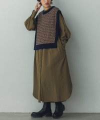 Noia/ノイア Noia ギャザーワンピース/506899225