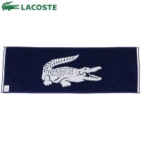 LACOSTE/ラコステ LACOSTE ワニロゴジャカードスポーツタオル ネイビー [LN007J－166]/506899244