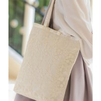 KOBE LETTUCE/コウベレタス KOBE LETTUCE レースサテントートバッグ【レース】 [B1595]/506899292