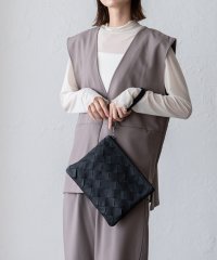 VitaFelice/ヴィータフェリーチェ VitaFelice 本牛革2wayメッシュクラッチバッグ/506899480