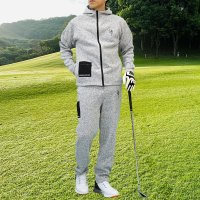 TopIsm/トップイズム TopIsm ゴルフウェア メンズ 上下セットアップ GIORNO SEVEN ジョルノセブン 裏起毛 ニットフリース 暖かい ゴルフパンツ ジッ/506899506