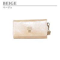 Ana Sui/アナスイ ANNA SUI キーケース ローズハート 311637 316915 ベージュ/507144786